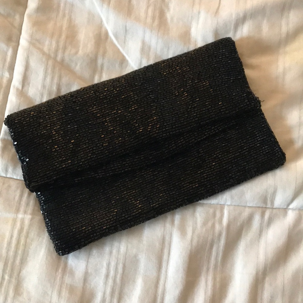 Club Monaco Beaded Clutch